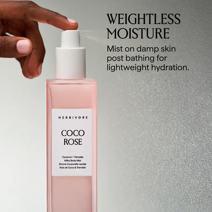 HERBIVORE Coco Rose Coconut + Tremella Milky Body Mist