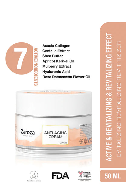 Anti Aging and anti Wrinkle Moisturizing Cream anti Aging Cream 50 Ml
