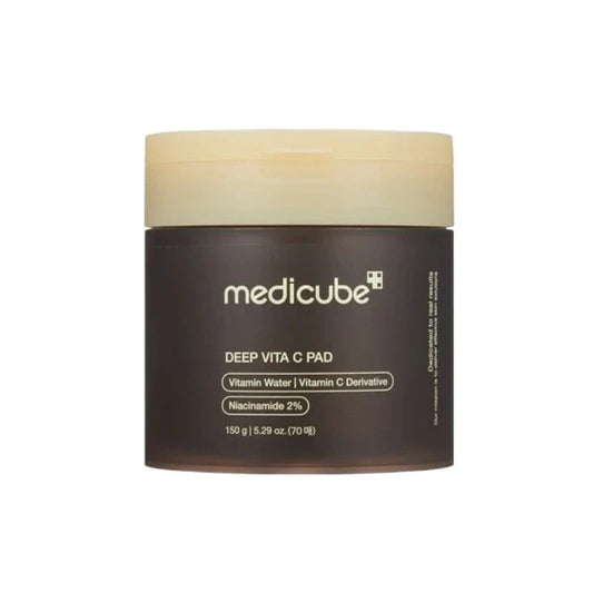 Medicube Deep Vita C Pads — Brightening & Dark Spot Correcting Toner Pads (70 Pads)